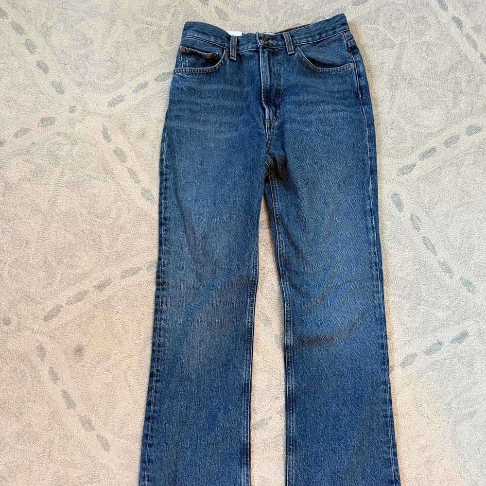 Agolde Leena Bootcut/Flare Jeans in Placebo Size 26 NWT